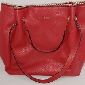 Alexis Bendel Vintage Tote Hobo Red Studded Women's Bag Beautiful New Condition